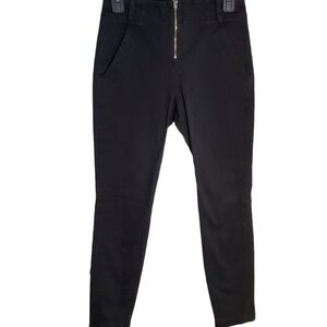 𝅺a.l.c. Skinny Zip Up and Zip Leg Black Pants